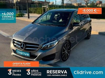 Usado Mercedes B180 109 CV (80 kW) 2015 Gris / plata Monovolumen