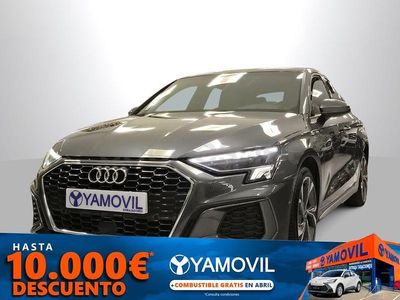 Usado Audi A3 S-Line 204 CV (150 kW) 2022 Gris / plata Berlina