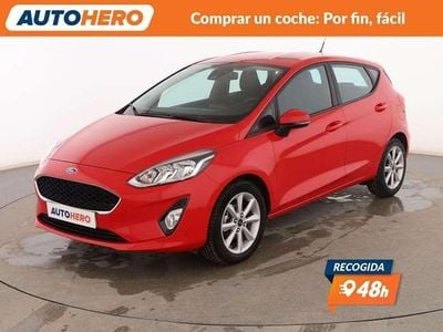 Usado Ford Fiesta Trend+ 86 CV (63 kW) 2017 Rojo Utilitario
