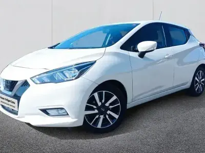 Usado Nissan Micra Acenta 101 CV (74 kW) 2019 Ivory (sólido) Utilitario