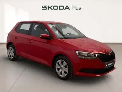 Usado Skoda Fabia 60 CV (44 kW) 2020 Rojo Utilitario