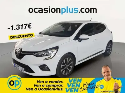 Usado Renault Clio Intens 101 CV (74 kW) 2020 Blanco Utilitario