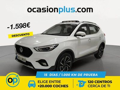 Usado MG ZS Luxury 111 CV (81 kW) 2023 Blanco SUV