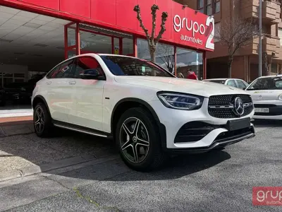 Usado Mercedes GLC300e 321 CV (236 kW) 2020 Blanco SUV