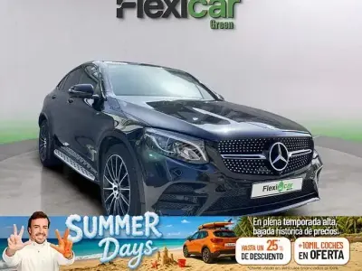 Usado Mercedes GLC250 204 CV (150 kW) 2018 Negro SUV