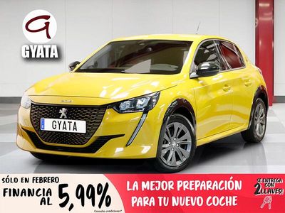 Usado Peugeot e-208 Allure 100 kW (136 CV) 2023 Amarillo Utilitario