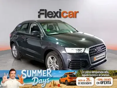 Usado Audi Q3 150 CV (110 kW) 2018 Negro SUV