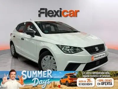 Usado Seat Ibiza Reference 95 CV (69 kW) 2018 Blanco Utilitario