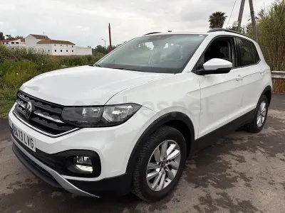 Usado VW T-Cross Advance 110 CV (80 kW) 2021 Blanco SUV