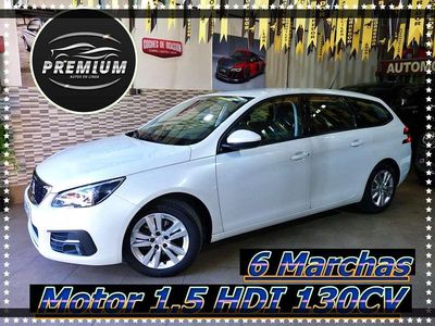 Usado Peugeot 308 Active 131 CV (96 kW) 2018 Blanco Utilitario