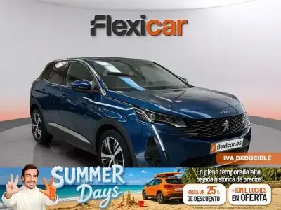 Usado Peugeot 3008 Allure 130 CV (95 kW) 2021 Verde SUV