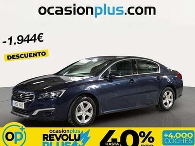 Usado Peugeot 508 Active 120 CV (88 kW) 2018 Azul Berlina