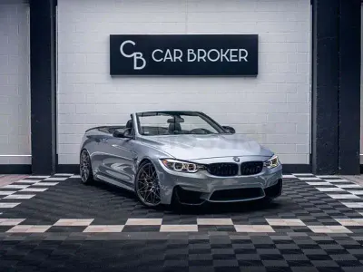 Usado BMW M4 Cabriolet Competition Edition 431 CV (317 kW) 2014 Gris / plata Descapotable