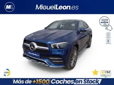 Usado Mercedes GLE350 320 CV (235 kW) 2021 Azul SUV
