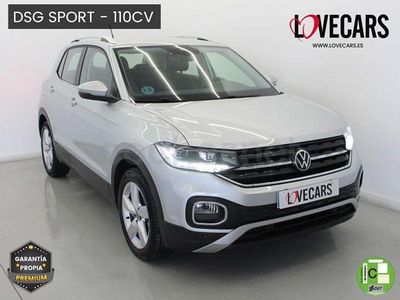 Usado VW T-Cross Sportline 110 CV (80 kW) 2023 Gris SUV