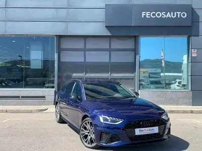 Usado Audi A4 S-Line 163 CV (119 kW) 2022 Azul Familiar