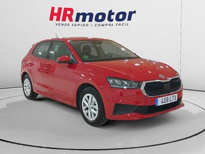Usado Skoda Fabia 111 CV (81 kW) 2021 Rojo Utilitario