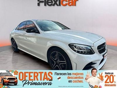 Usado Mercedes C200 160 CV (117 kW) 2020 Blanco Berlina