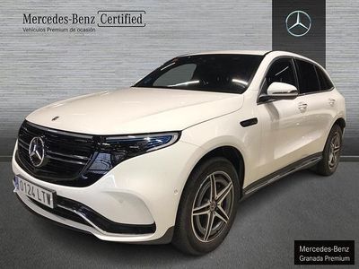 Blanco Usado 2021 Mercedes EQC400 AMG line SUV | 35.900 € (Super precio)