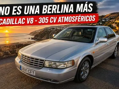 Usado Cadillac Seville STS 305 CV (224 kW) 2003 Plateado Berlina