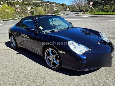Usado Porsche 911 Carrera Cabriolet 320 CV (235 kW) 2004 Azul Descapotable