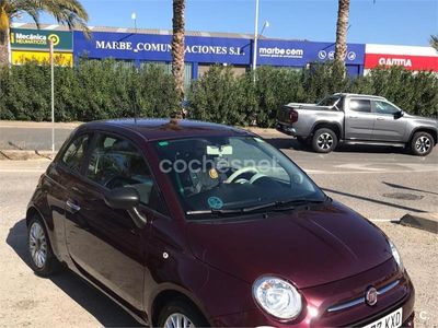Usado Fiat 500 Pop 69 CV (50 kW) 2019 Granate Berlina