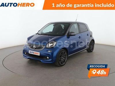 Azul Usado 2017 Smart ForFour Basis Utilitario | 9299 € (Precio justo)