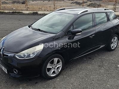 Usado Renault Clio GrandTour 90 CV (66 kW) 2013 Negro Familiar