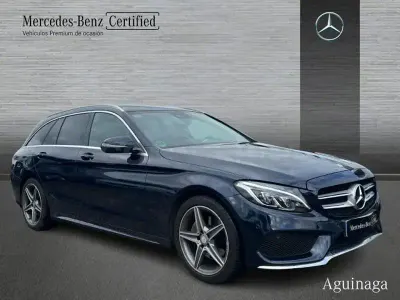 Usado Mercedes C220 AMG 170 HP (125 kW) 2016 Azul Carrinha