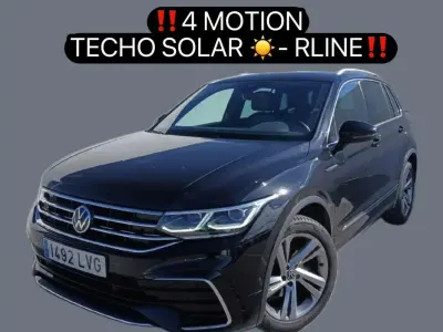 Käytetty VW Tiguan R-line 150 HP (110 kW) 2022 Musta Katumaasturi