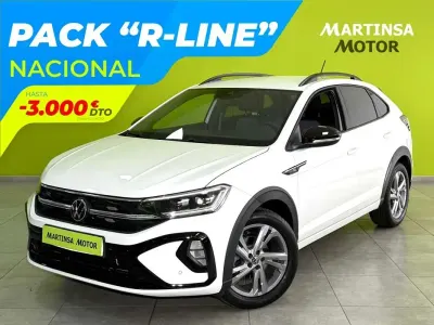 Usado VW Taigo R-line 110 CV (80 kW) 2023 Blanco SUV