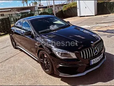 Usado Mercedes CLA45 AMG 381 CV (280 kW) 2015 Negro Coupe