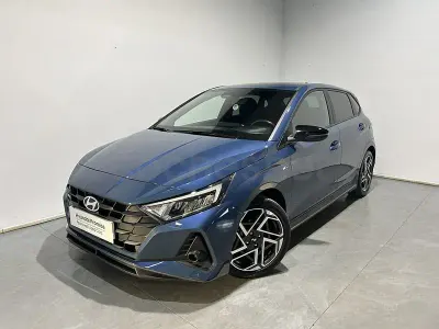 Usado Hyundai i20 N Line 79 CV (58 kW) 2024 Azul Utilitario