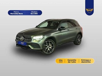 Gris Usado 2021 Mercedes GLC300 SUV | 41.900 € (Precio justo)