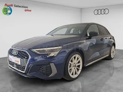 Usado Audi A3 S-Line 110 CV (80 kW) 2024 Azul Berlina