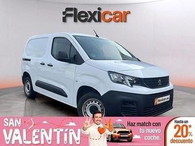 Usado Peugeot Partner S 102 CV (75 kW) 2022 Blanco Monovolumen