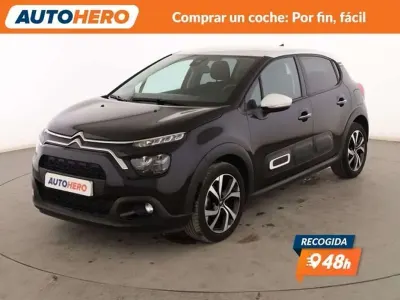 Usado Citroën C3 Shine 99 CV (72 kW) 2021 Negro Utilitario