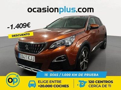 Usado Peugeot 3008 Allure 130 CV (95 kW) 2018 Rojo SUV