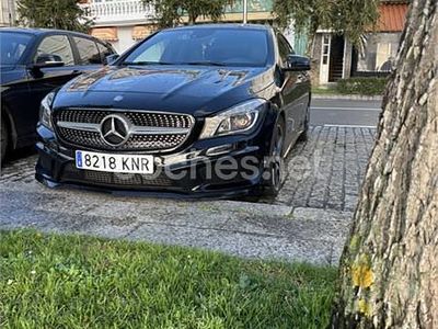 Usado Mercedes CLA220 AMG line 177 CV (130 kW) 2016 Negro Berlina