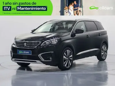 Usado Peugeot 5008 Allure 131 CV (96 kW) 2019 Negro SUV
