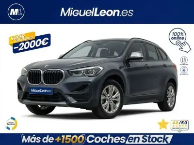 Usado BMW X1 Performance 136 CV (100 kW) 2021 Gris SUV