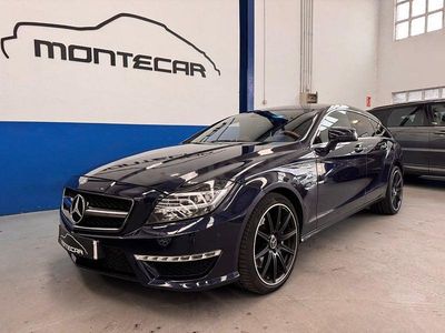 Usado Mercedes CLS63 AMG Shooting Brake AMG 585 CV (430 kW) 2013 Azul Familiar