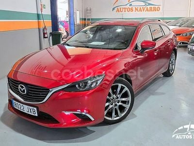 Rojo Usado 2017 Mazda 6 Style Familiar | 11.800 € (Precio justo)