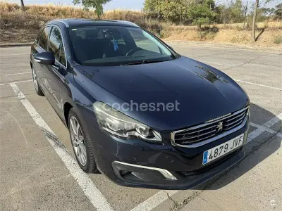 Usado Peugeot 508 SW GT-line 150 CV (110 kW) 2016 Azul Familiar