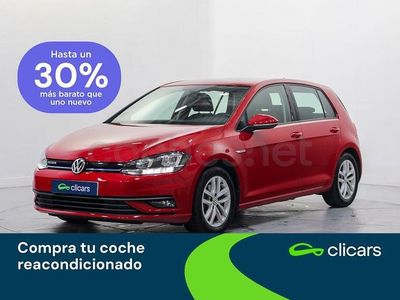 Usado VW Golf VII Edition 130 CV (95 kW) 2019 Rojo Berlina