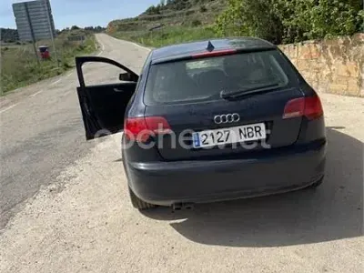 Usado Audi A3 Sportback Ambition 140 CV (102 kW) 2008 Azul Utilitario