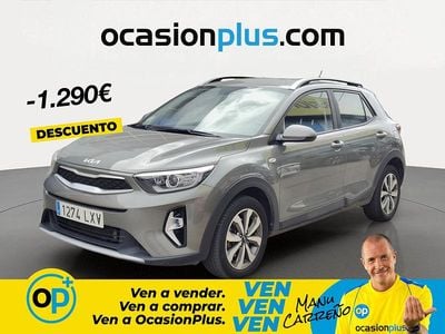 Usado Kia Stonic 100 CV (73 kW) 2022 Verde SUV