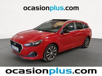 Usado Hyundai i30 140 CV (102 kW) 2020 Rojo Familiar