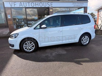 Usado VW Touran Advance 105 CV (77 kW) 2014 Blanco Monovolumen