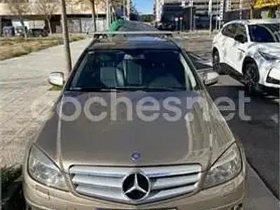 Usado Mercedes C220 Avantgarde 170 CV (125 kW) 2009 Beige Familiar